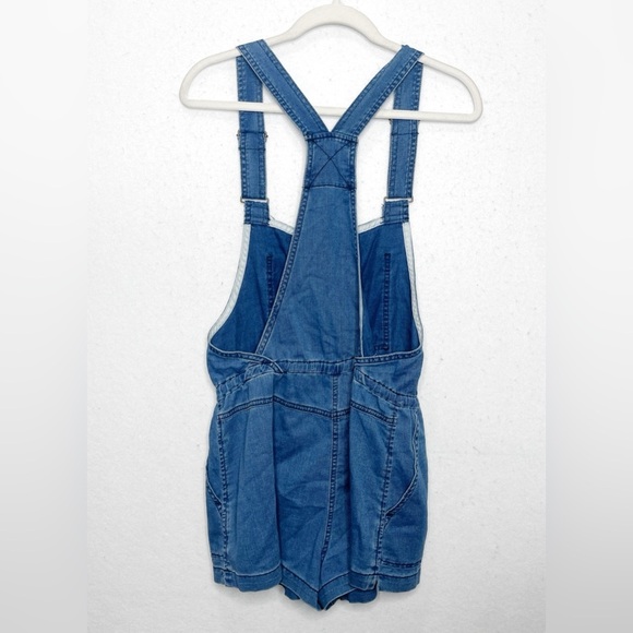 Aritzia Wilfred Free Beatriz Romper Chambray Size Medium - Picture 5 of 8